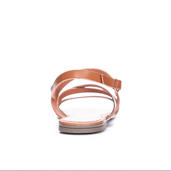 NWT Chinese Laundry Alliance Leather Sandals sz 7 Made in Brazil - Picture 7 of 7